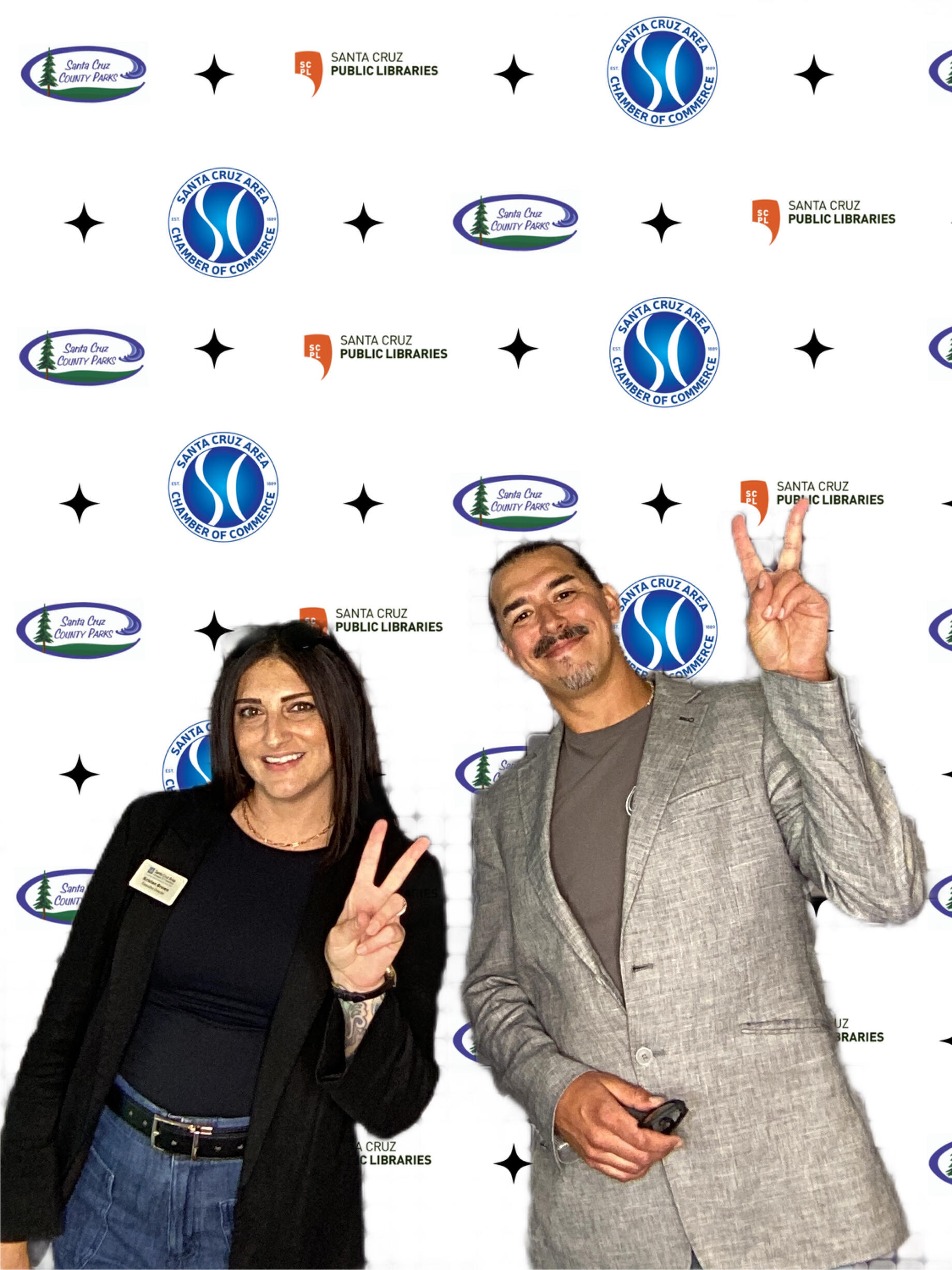 Corporate Business Networking Event (AI Background)