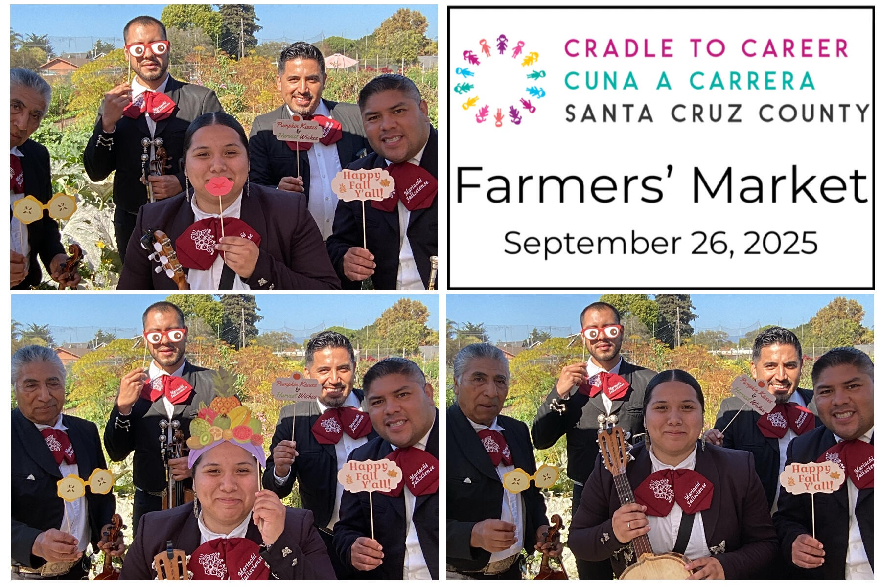 Non-Profit Farmers’ Market (4x6, 3 Photo Template with Natural Background)