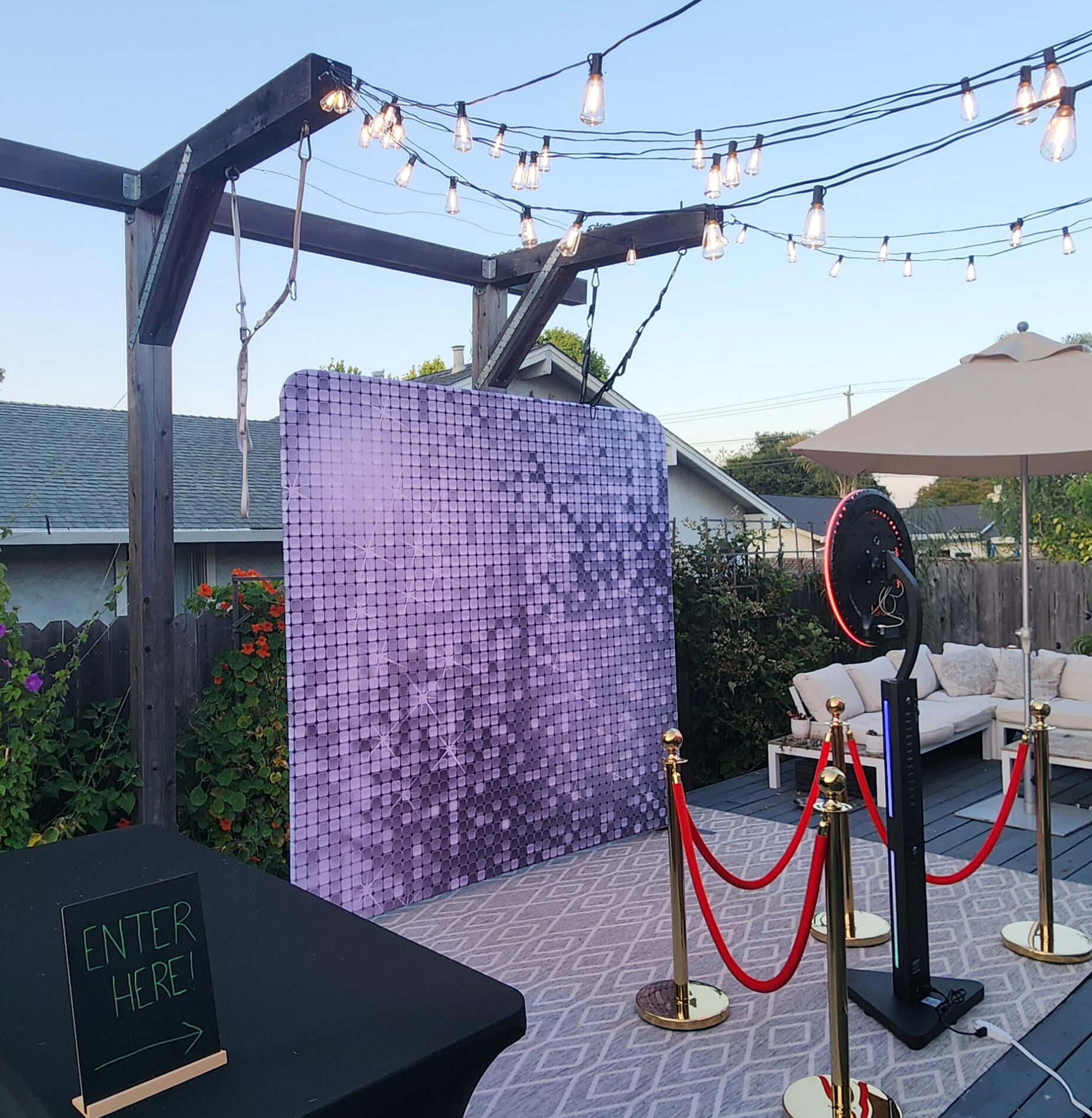 Deluxe Package Home Backyard Example